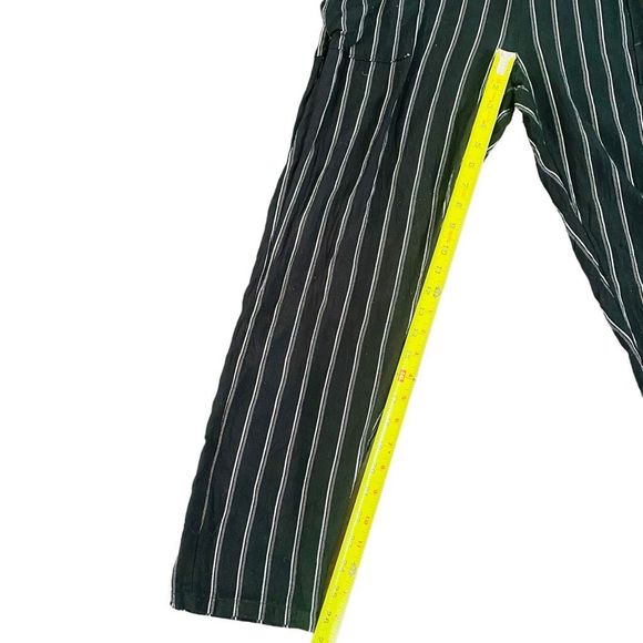 RVCA Pop Out Jumpsuit Black White Sleeveless M Pockets - Picture 8 of 13